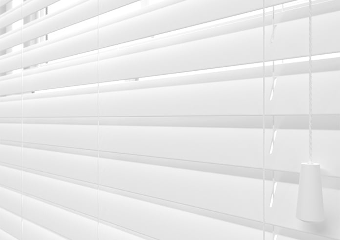 Copenhagen, Classic White Satin - Motorised Venetian Blind - Image 4